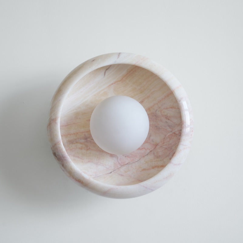 Savion Marble Wall Lamp