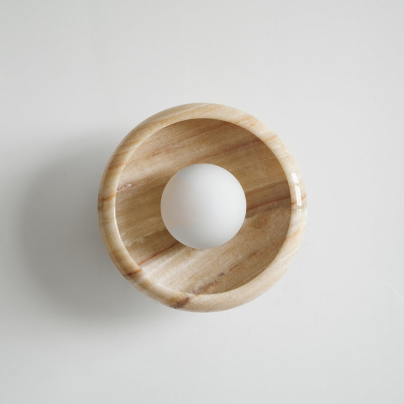 Savion Marble Wall Lamp