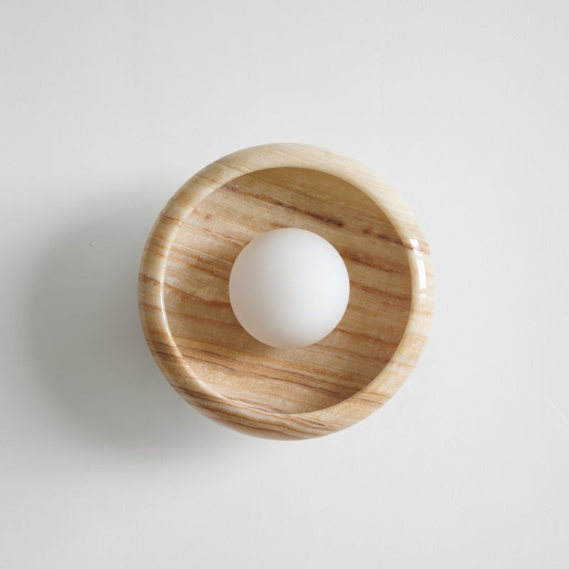 Savion Marble Wall Lamp