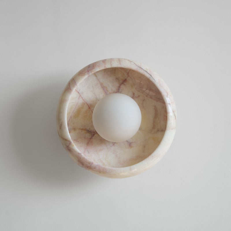 Savion Marble Wall Lamp