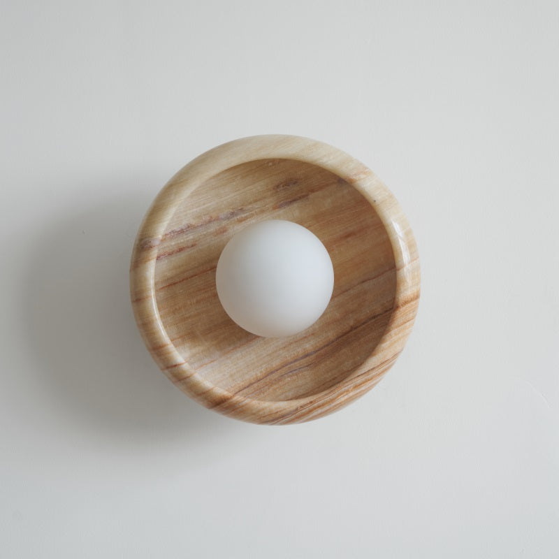 Savion Marble Wall Lamp