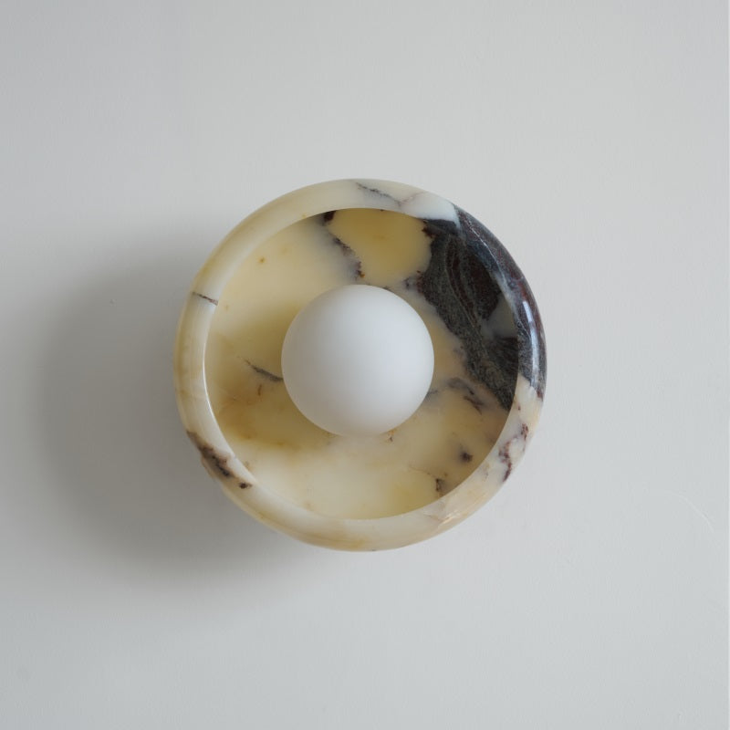 Savion Marble Wall Lamp
