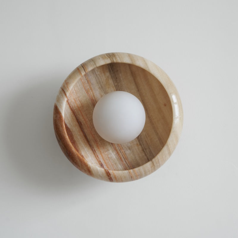 Savion Marble Wall Lamp