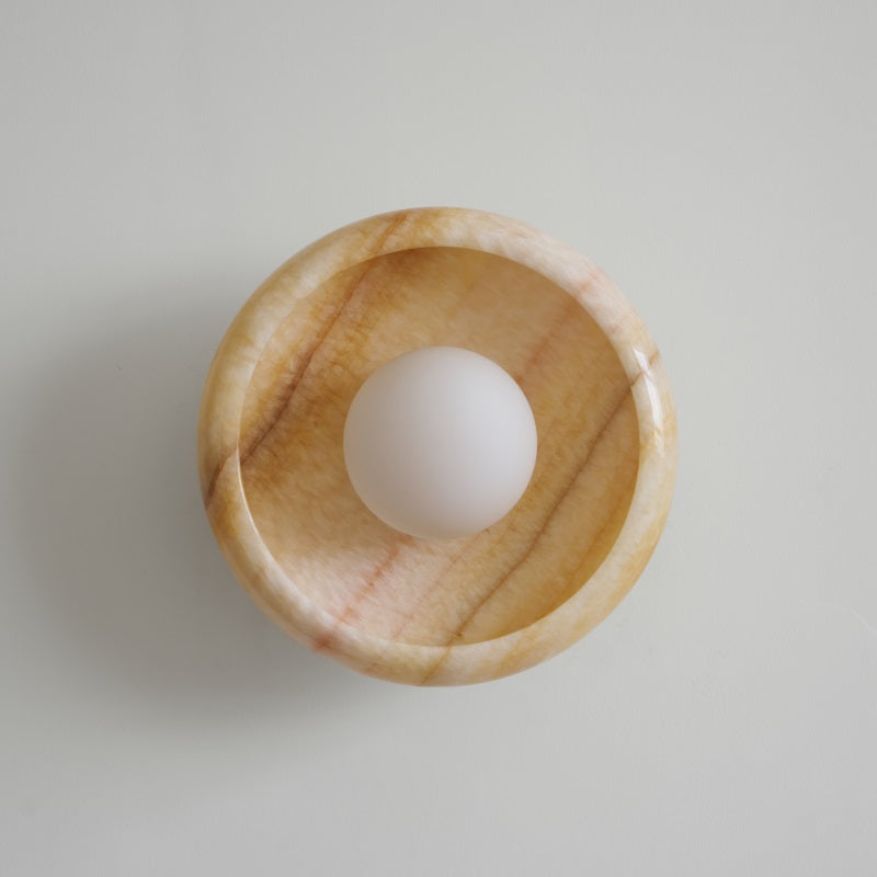 Savion Marble Wall Lamp
