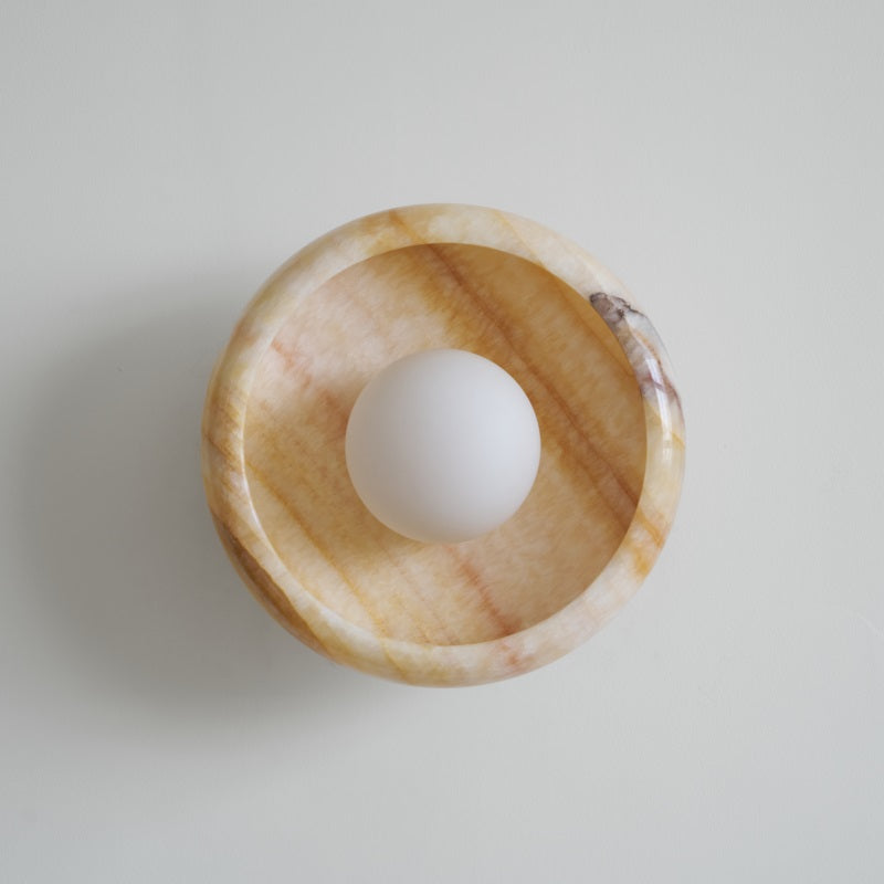 Savion Marble Wall Lamp