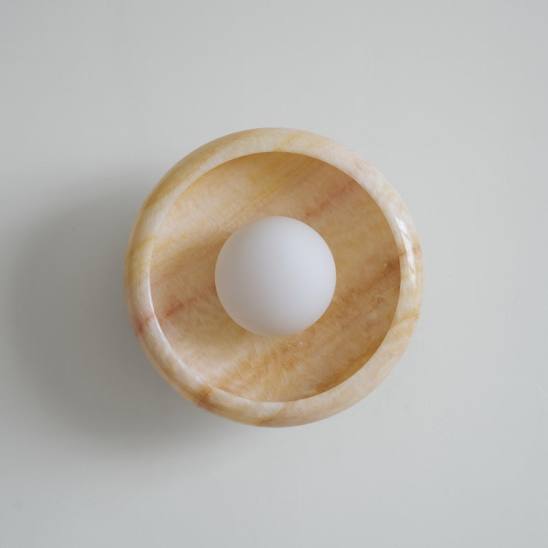 Savion Marble Wall Lamp