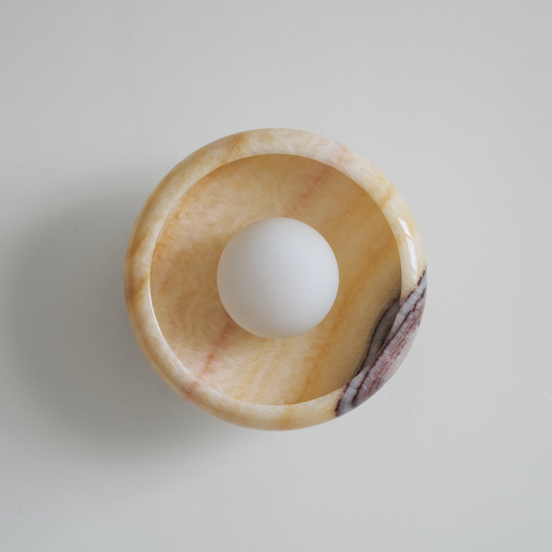 Savion Marble Wall Lamp