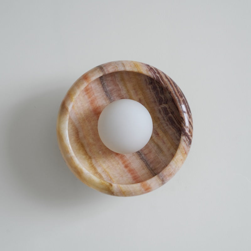 Savion Marble Wall Lamp