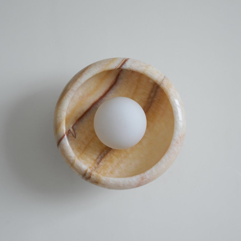 Savion Marble Wall Lamp