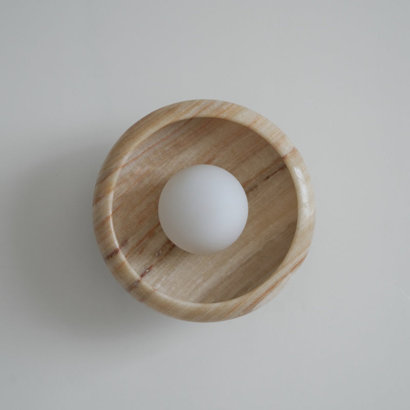 Savion Marble Wall Lamp