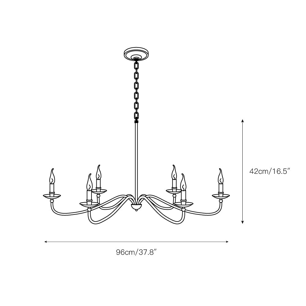 Hunter Chandelier - view 3