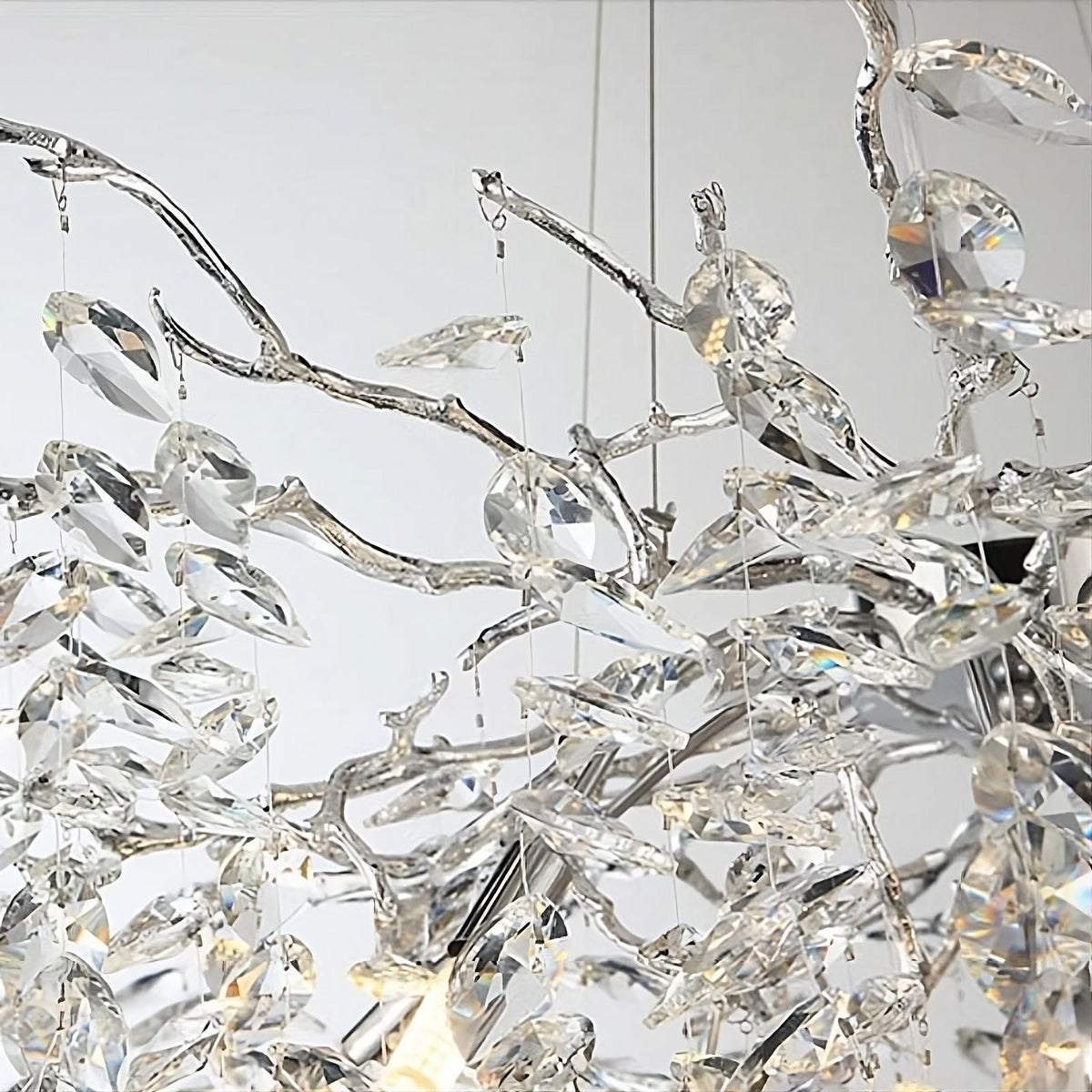 Albero Collection Crystal Ceiling Light Fixture - view 3
