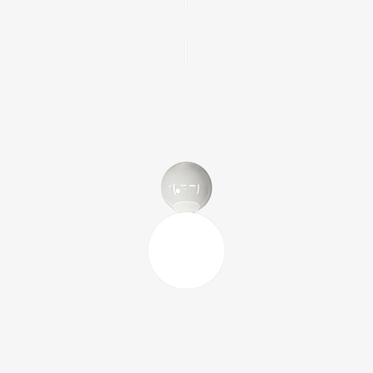 Acrylic Two Ball Pendant Light