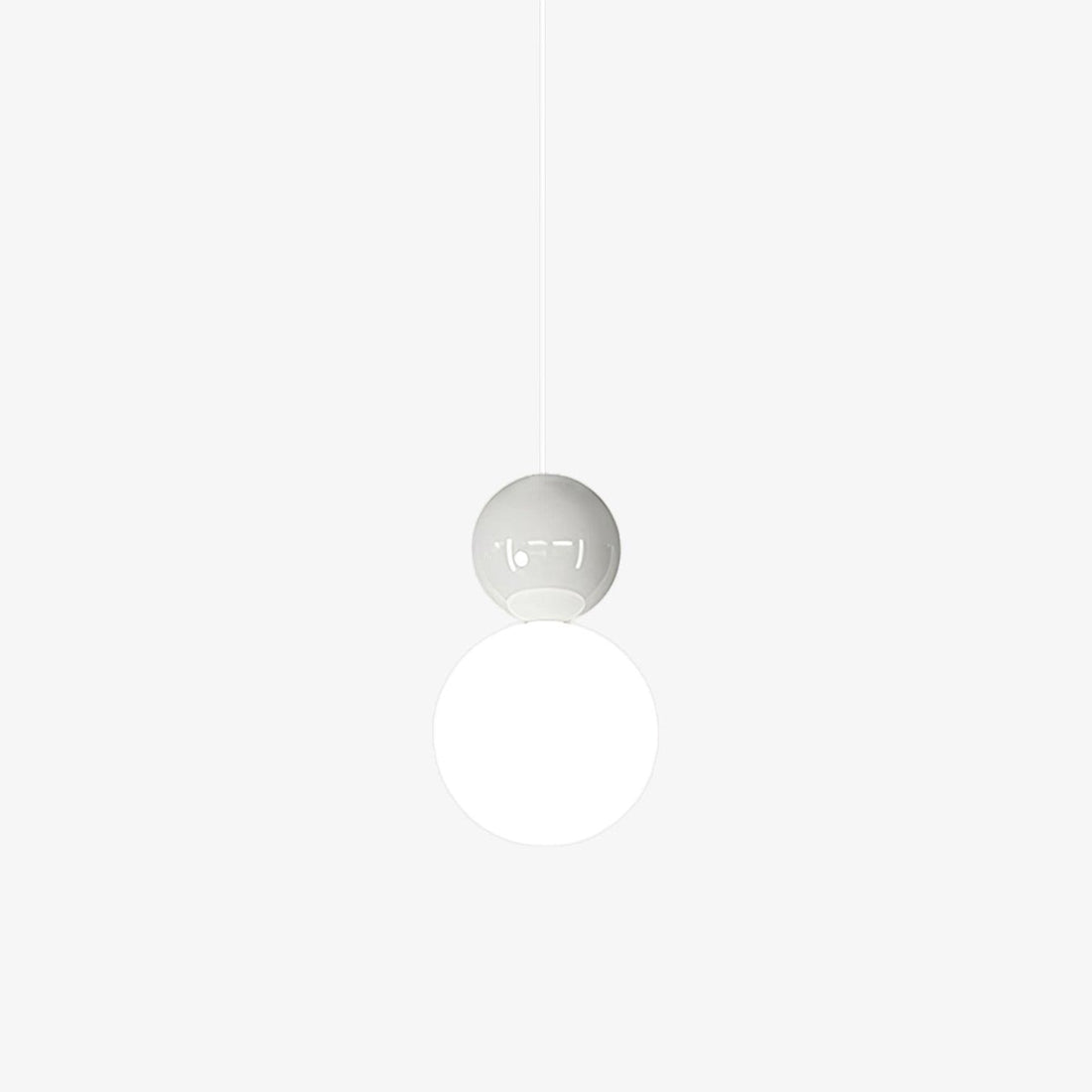Acrylic Two Ball Pendant Light