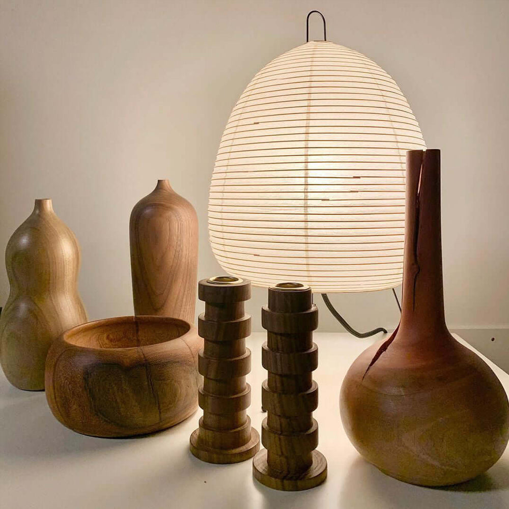 Washi Paper Table Lamp - view 6