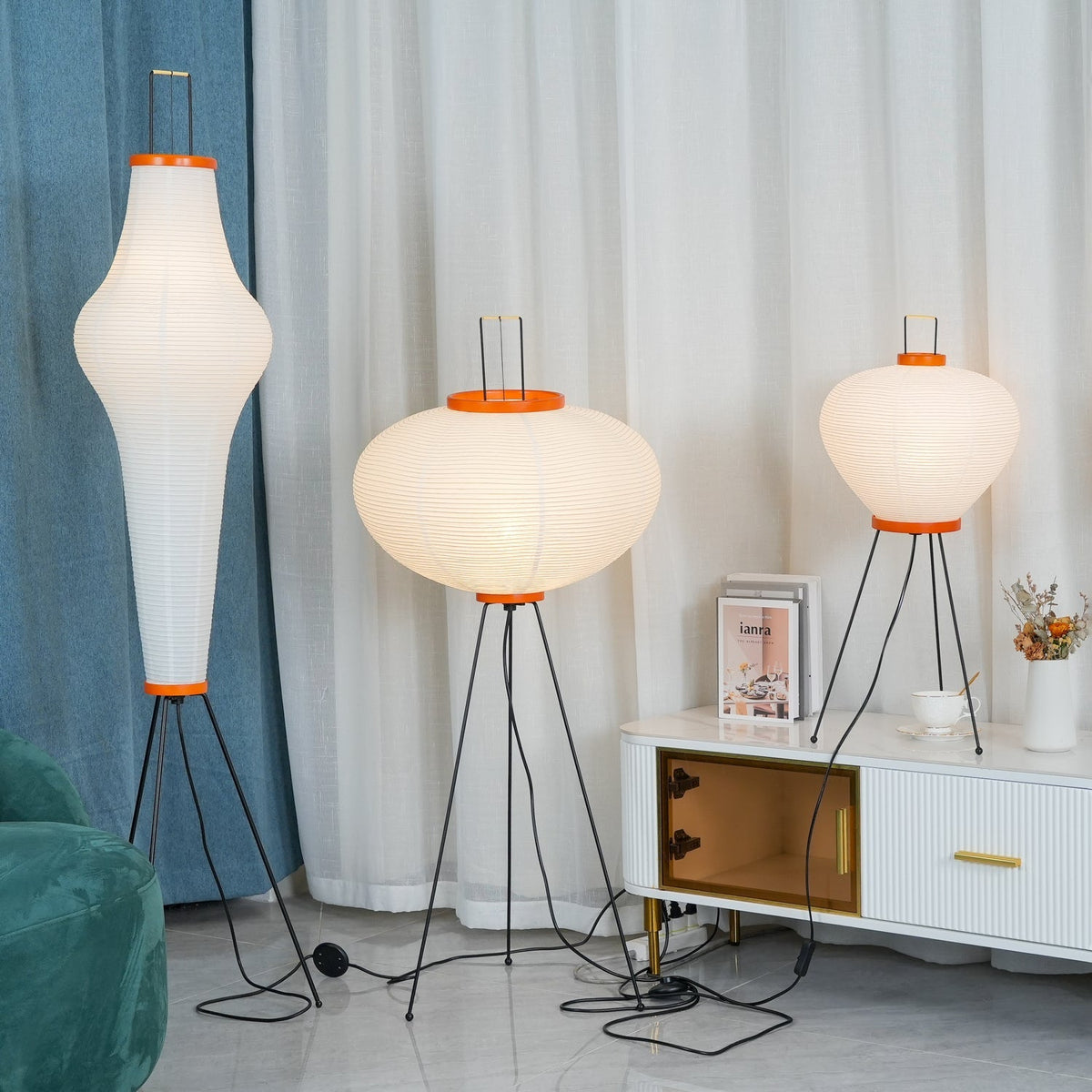 Rice Paper Floor Lamp - view 20