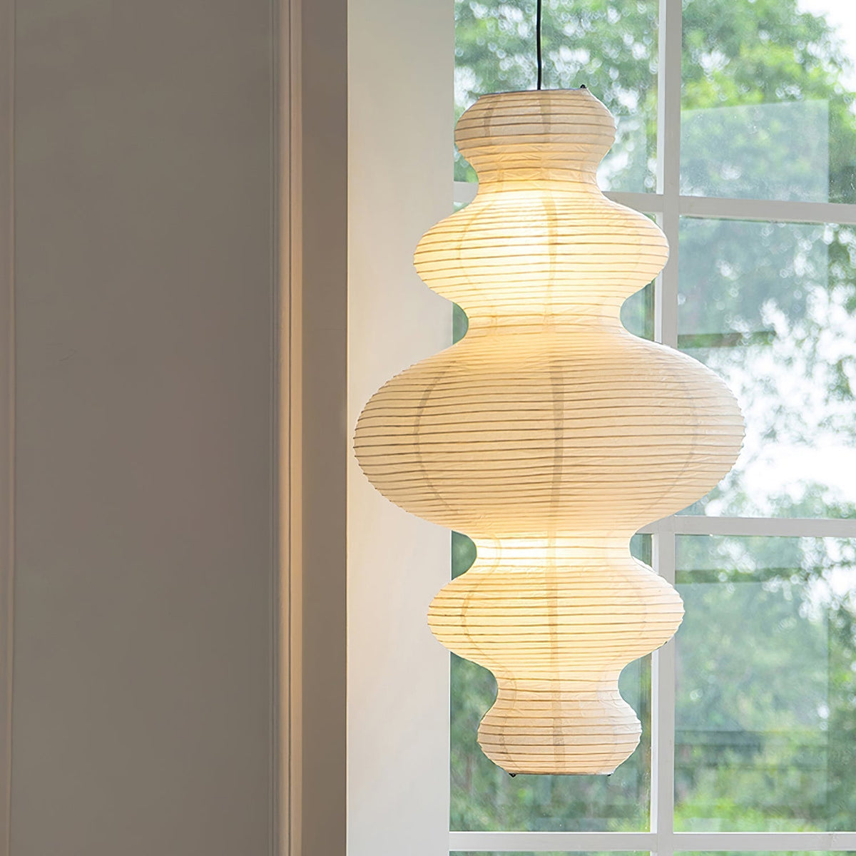 Akari Juni Pendant Swag Lamp