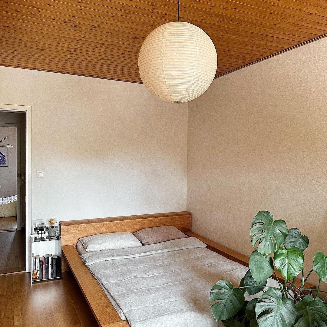 Washi Paper Round Series Pendant Lamp - view 11