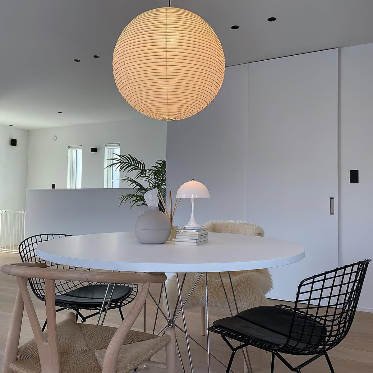 Washi Paper Round Series Pendant Lamp - view 20