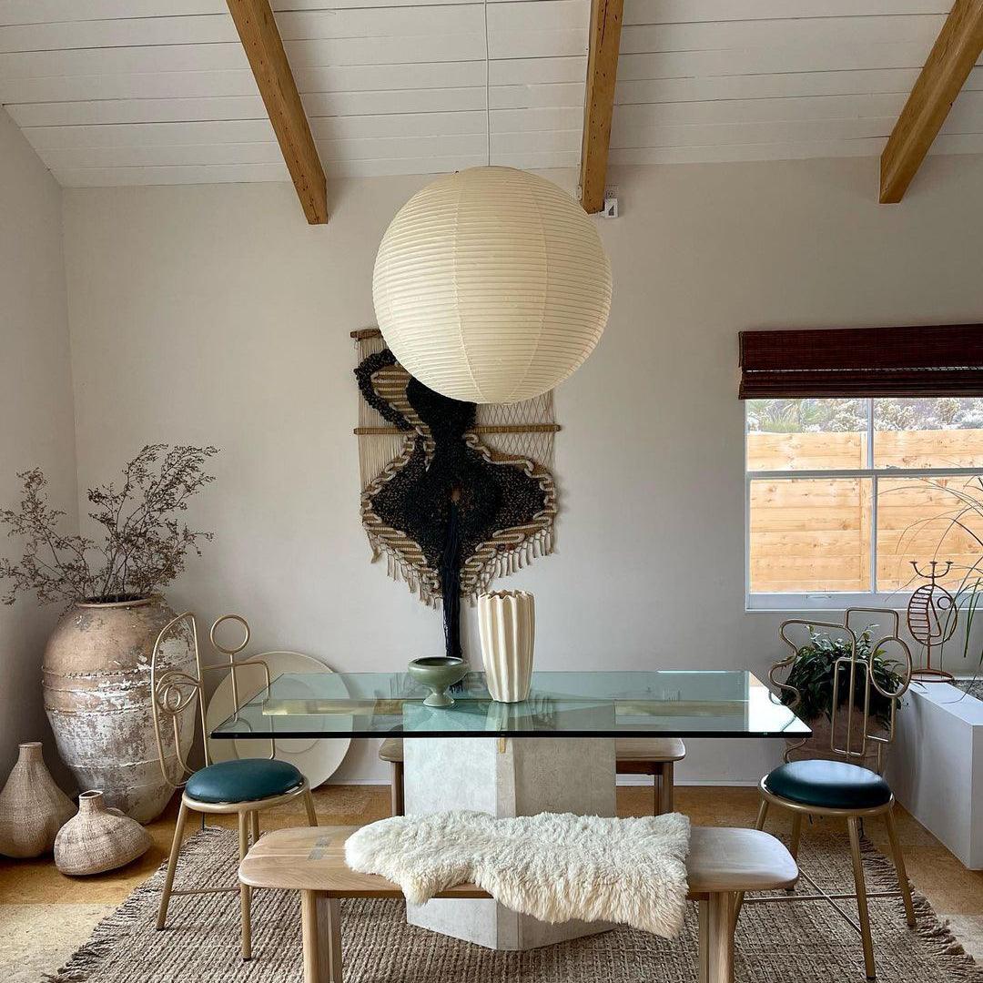 Washi Paper Round Series Pendant Lamp - view 27