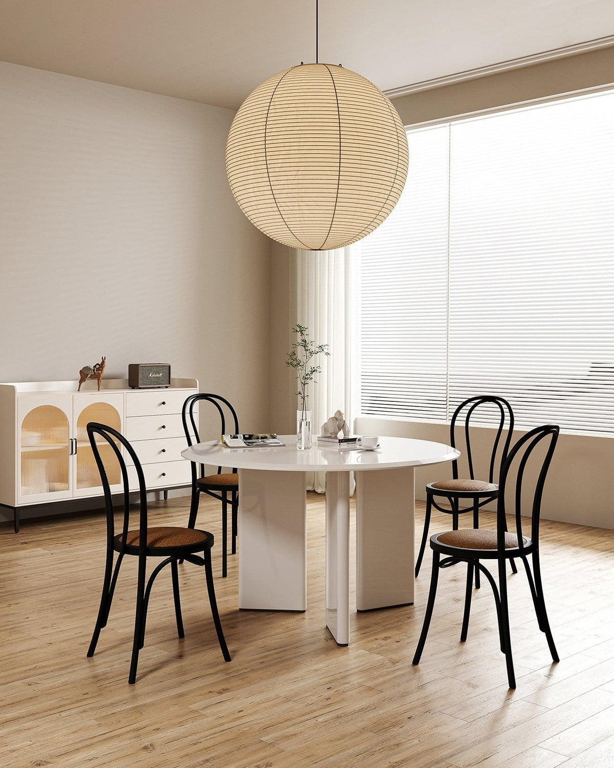 Washi Paper Round Series Pendant Lamp - view 32