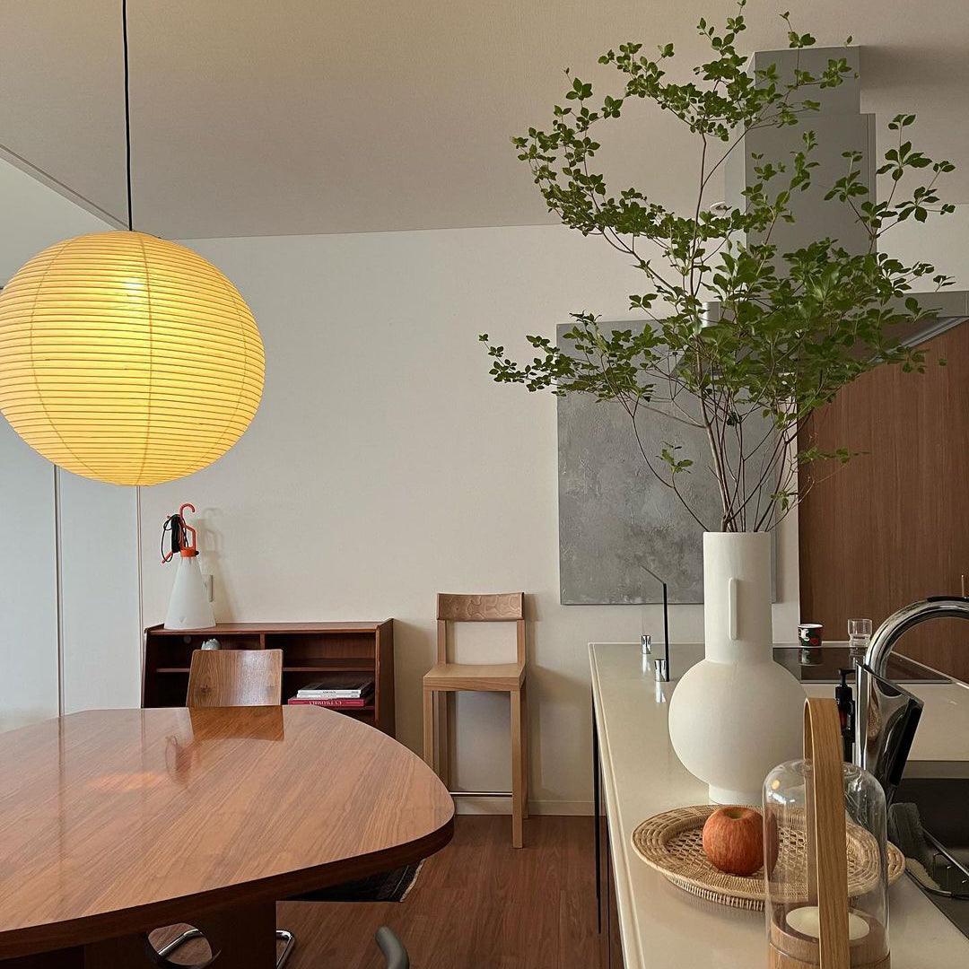 Washi Paper Round Series Pendant Lamp - view 34