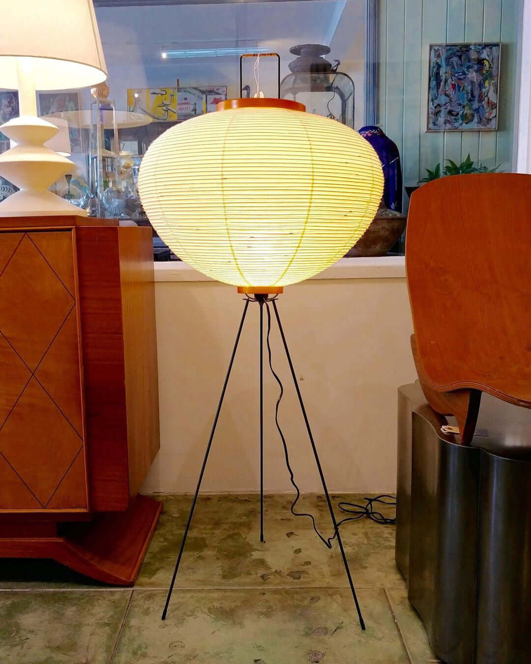 Rice Paper Floor Lamp - view 10