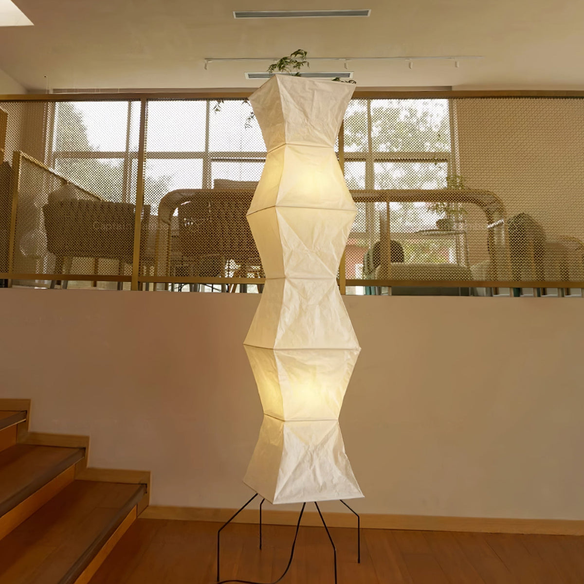 Rice Paper Floor Lamp - view 5