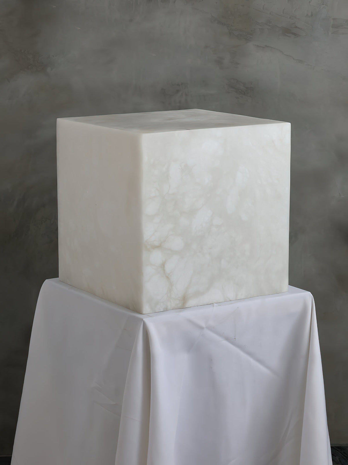 Alabaster Cubic Table Lamp - view 15