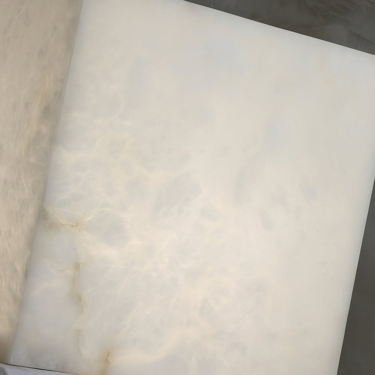 Alabaster Cubic Table Lamp - view 18