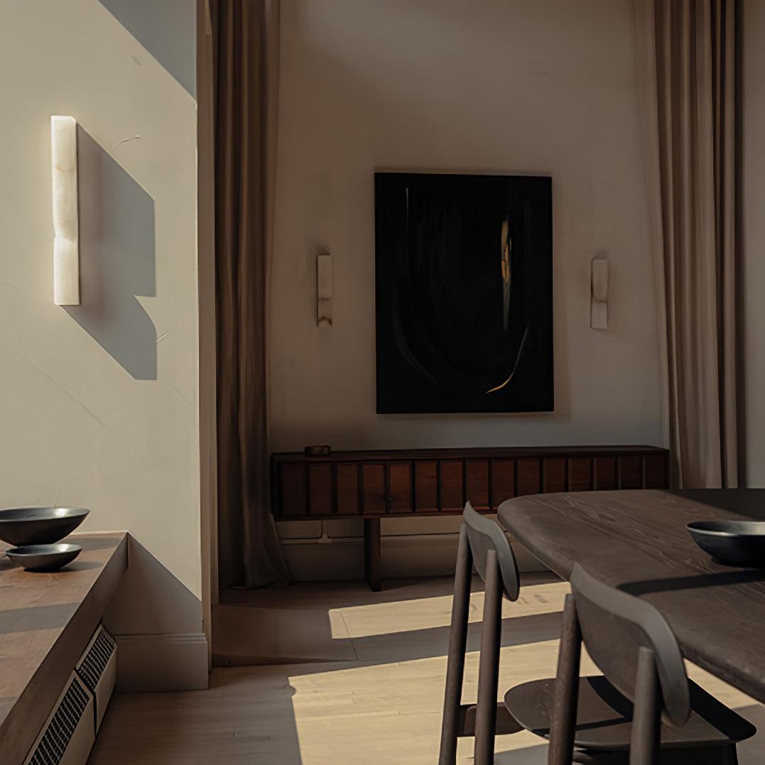 Alabaster Essence Plug-in Wall Sconce