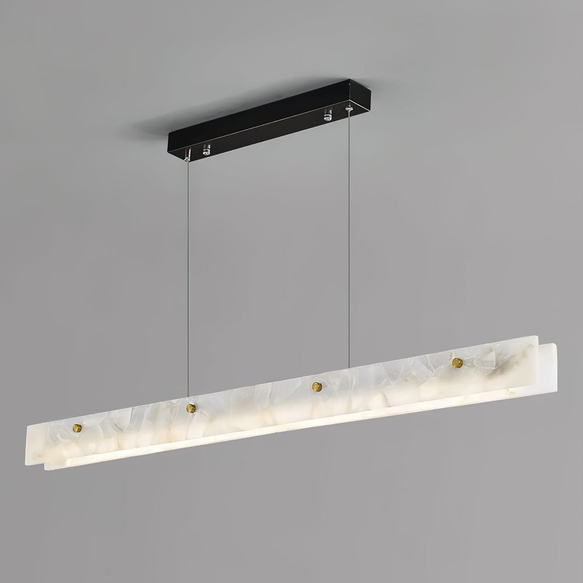 Alabaster LED Linear Pendant Light