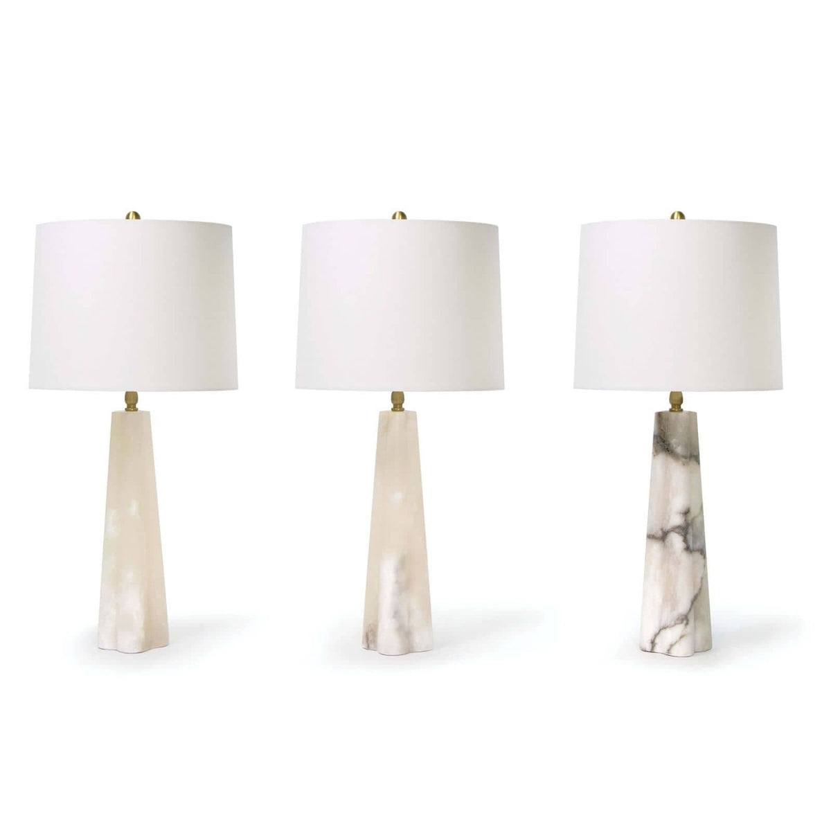 Marble Quatrefoil Table Lamp - view 14