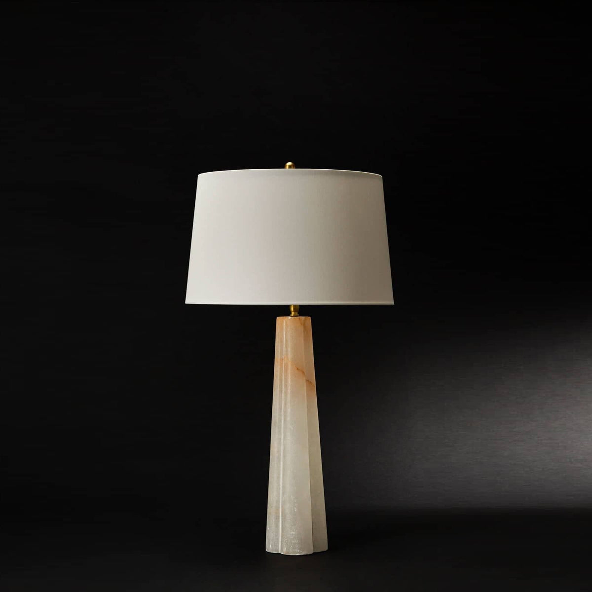 Marble Quatrefoil Table Lamp - view 15
