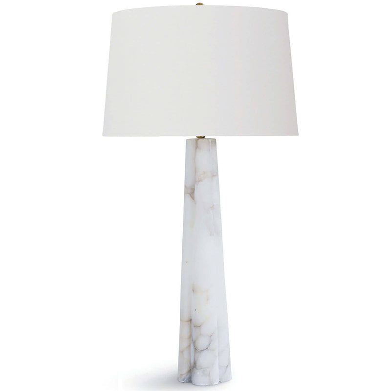 Marble Quatrefoil Table Lamp - view 17