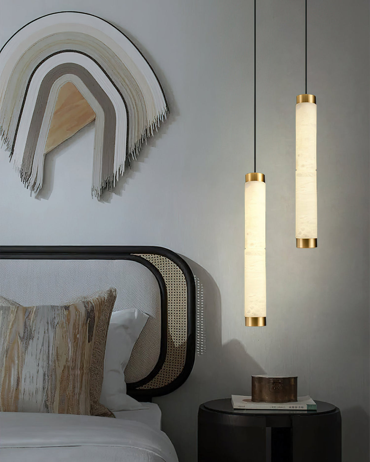 Alabaster Strip Pendant Light - view 12