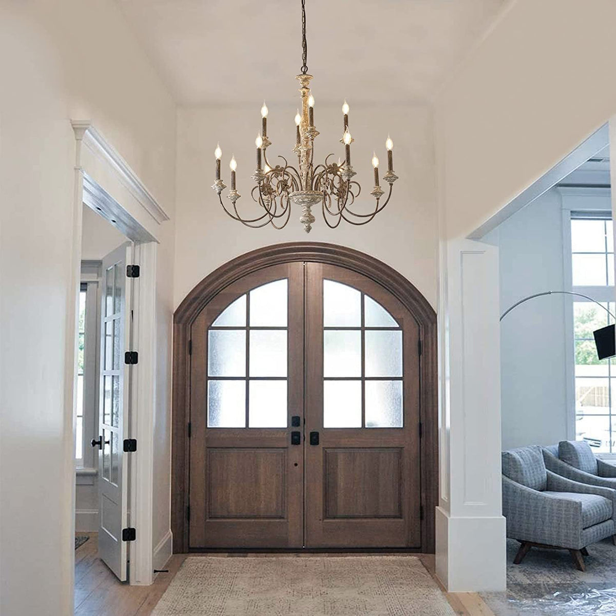 Alessandro Candle Chandelier - view 3