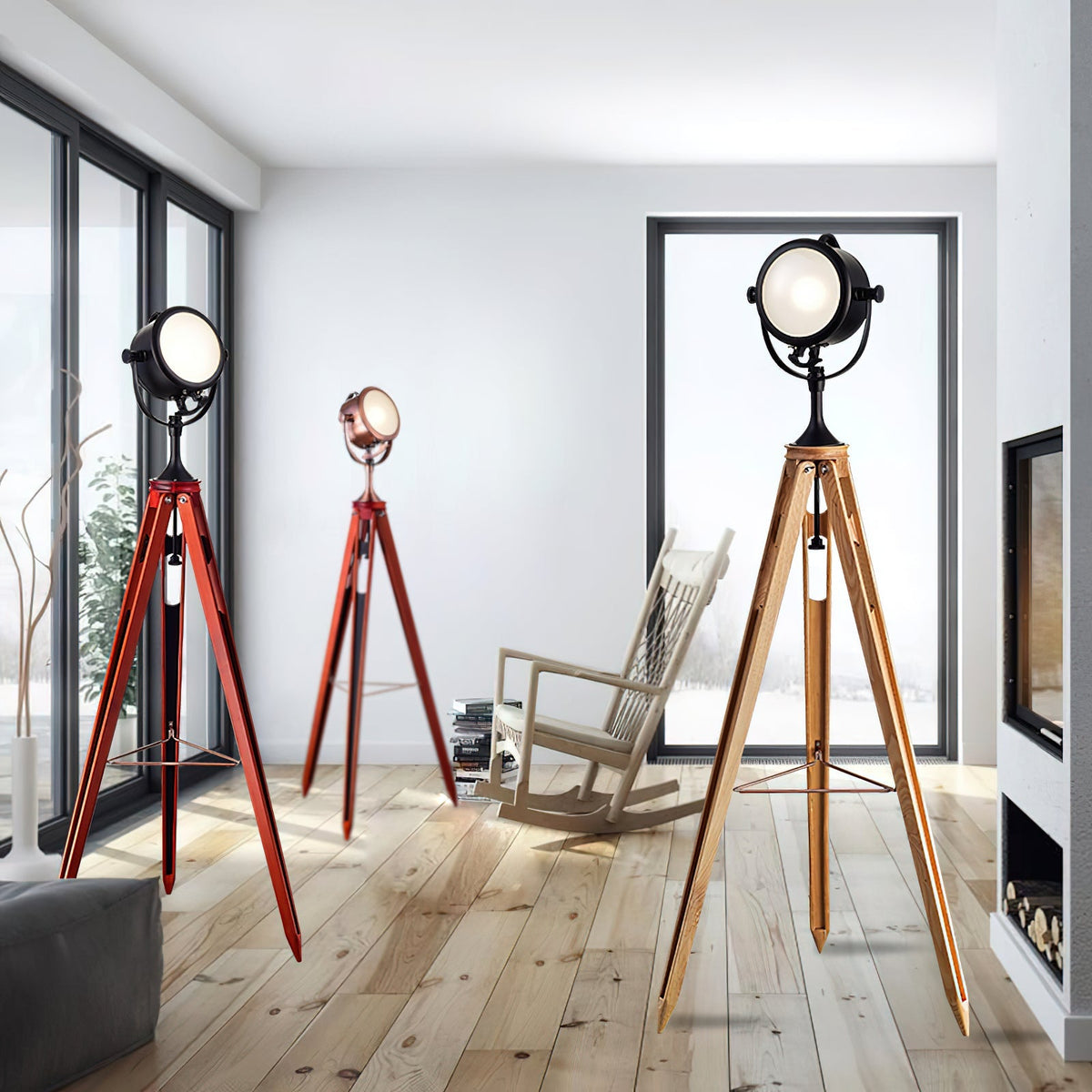 Alfred Tripod Floor Lamp