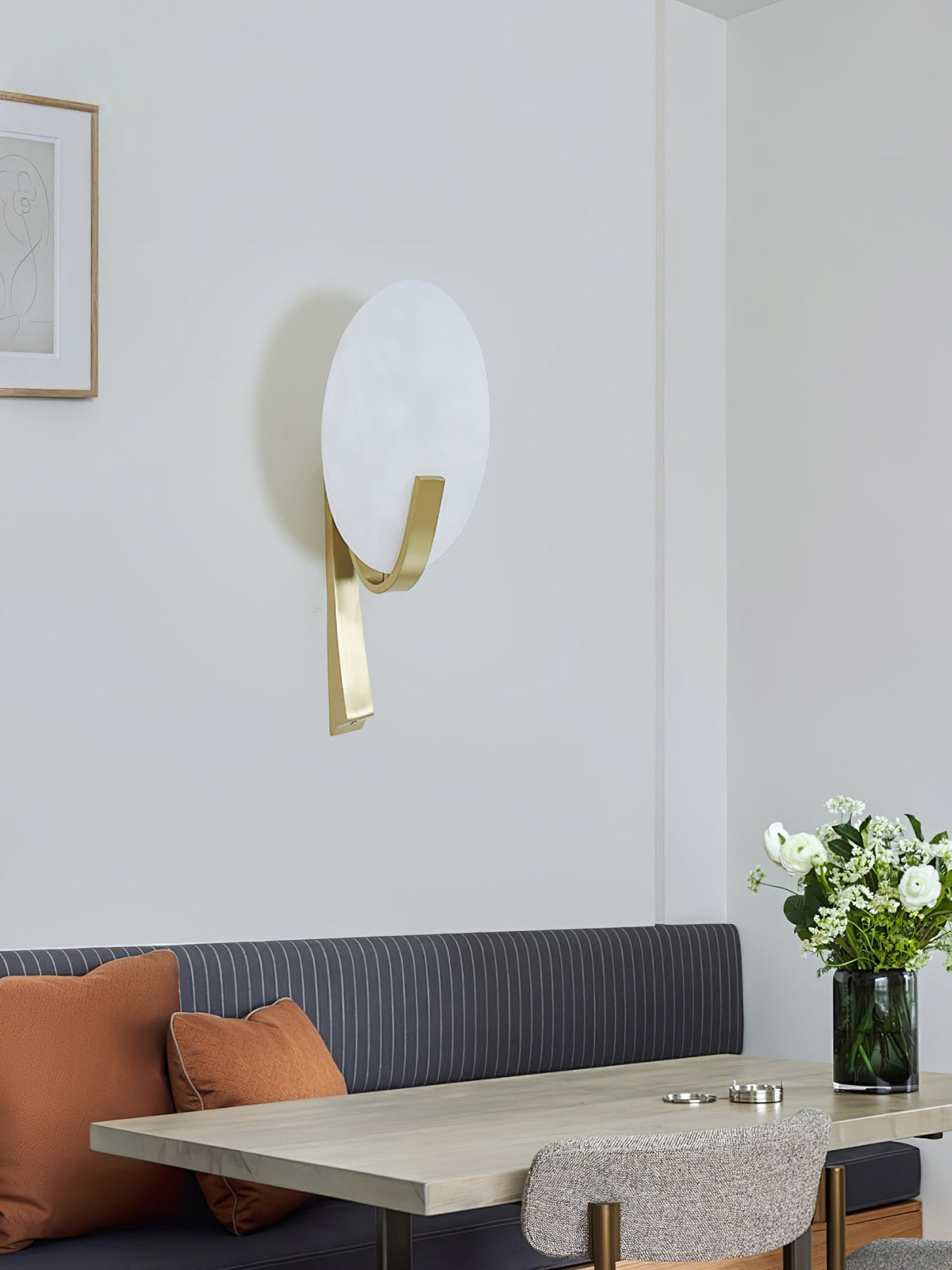 Alice Alabaster Plug-in Wall Lamp - view 34
