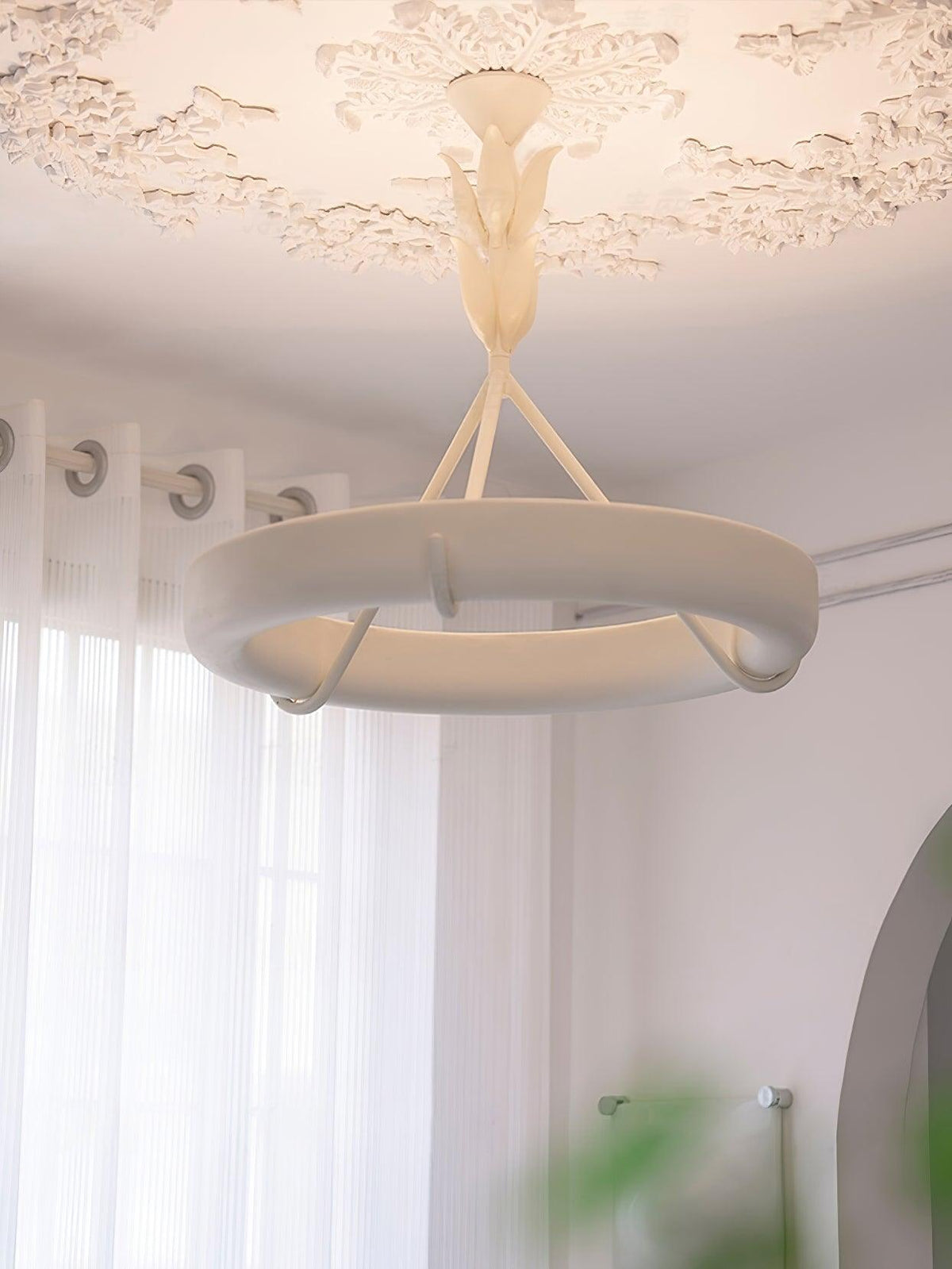 Tinsley Plaster Chandelier - view 15