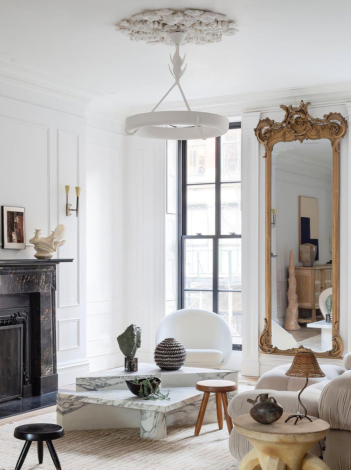 Tinsley Plaster Chandelier - view 25