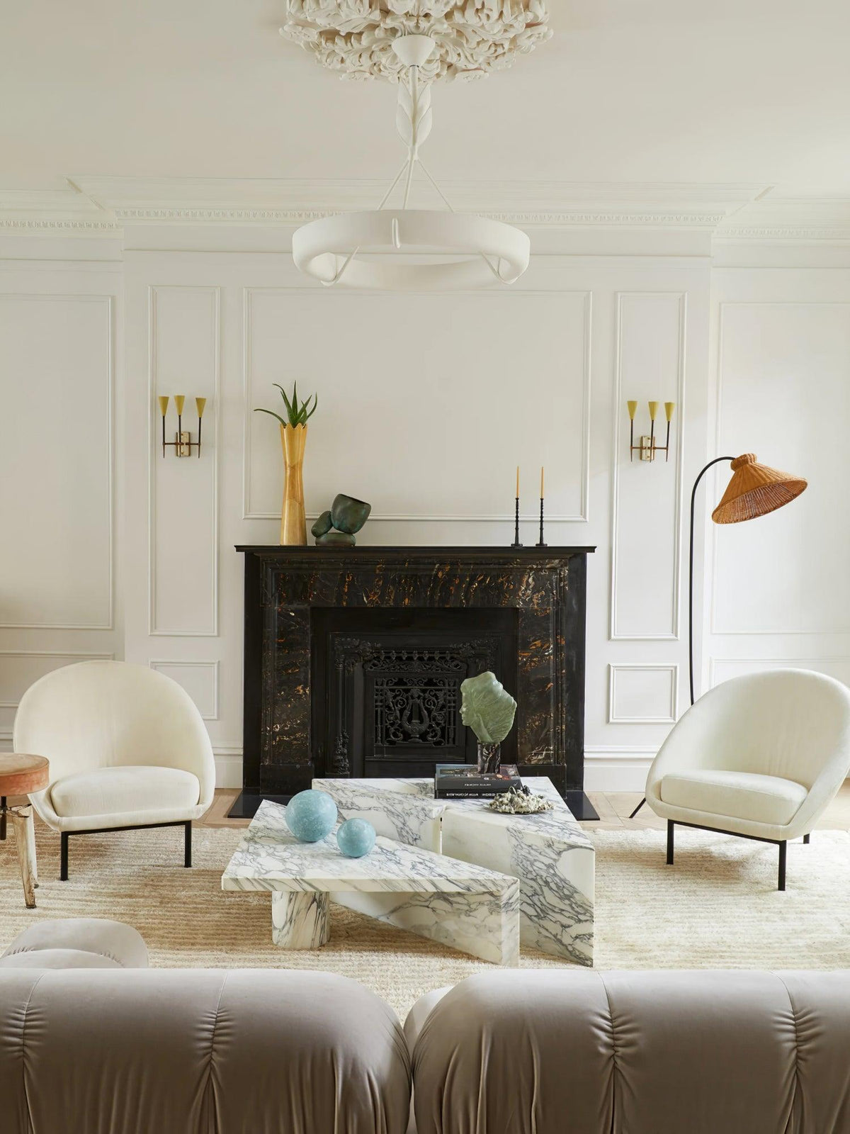Tinsley Plaster Chandelier - view 29
