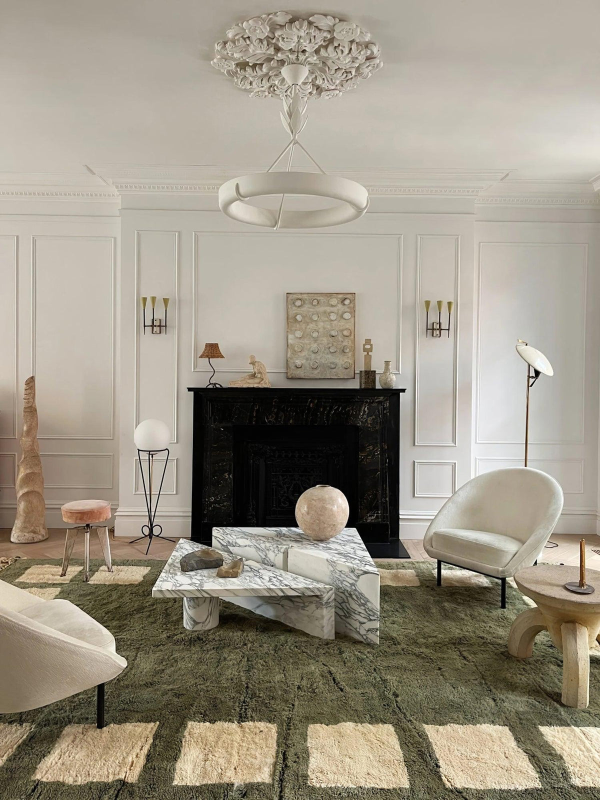 Tinsley Plaster Chandelier - view 31