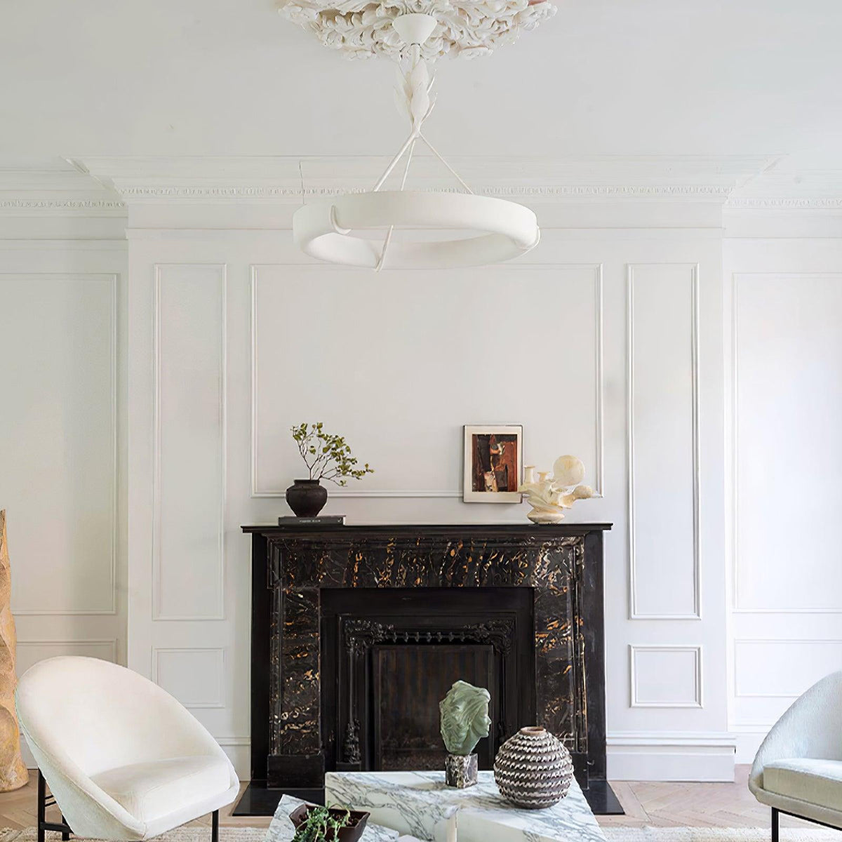Tinsley Plaster Chandelier - view 11
