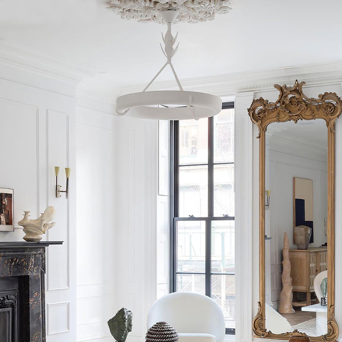 Tinsley Plaster Chandelier - view 16