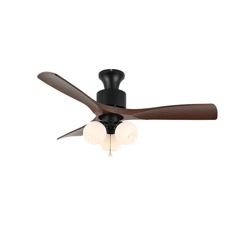 Amberglo Retro Ceiling Fan Light