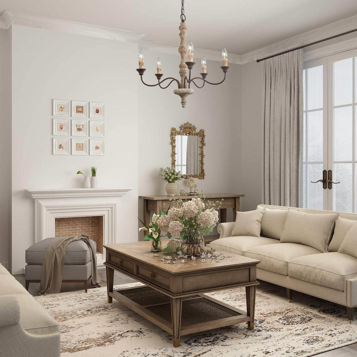 Andromeda 5-Light Chandelier - view 10