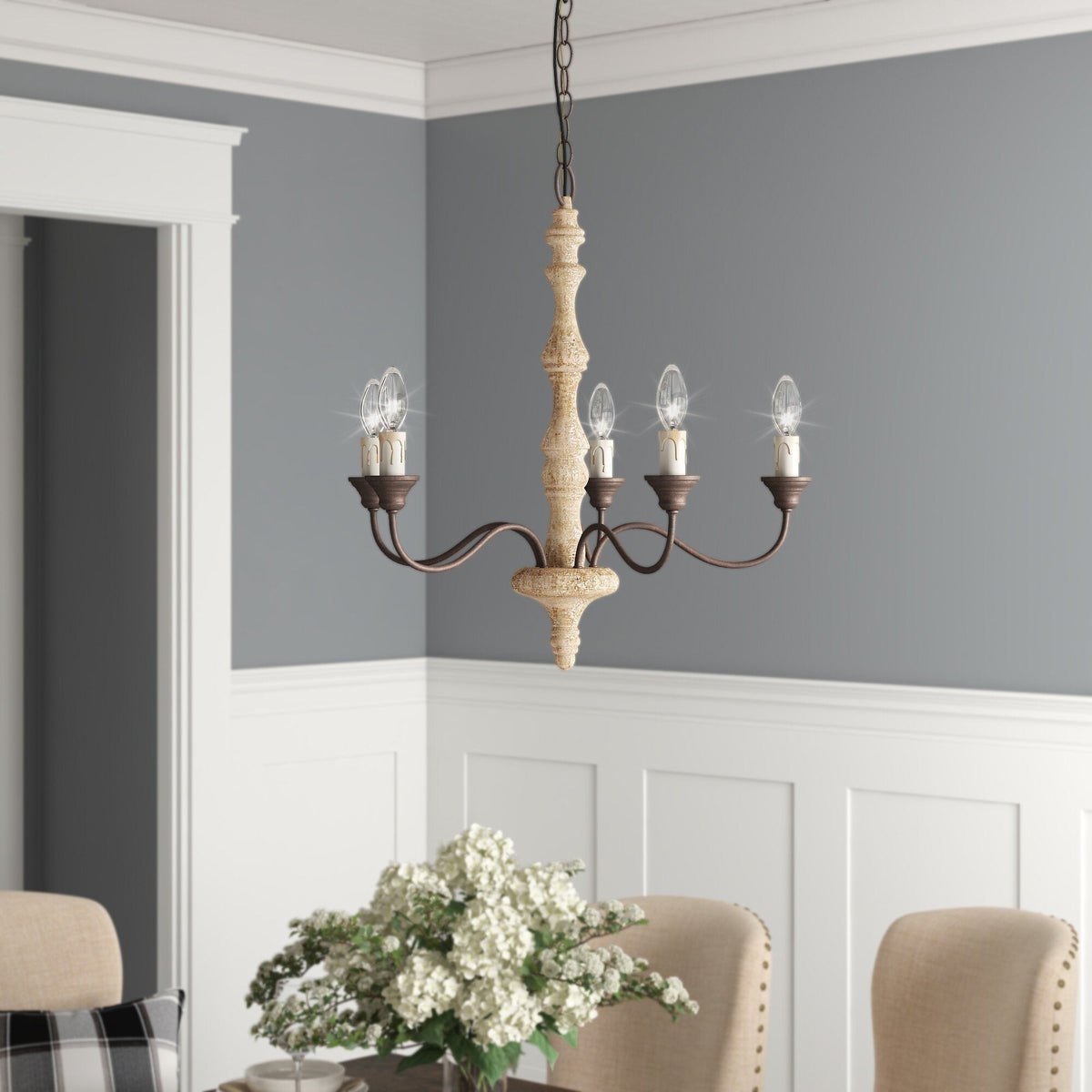 Andromeda 5-Light Chandelier - view 2