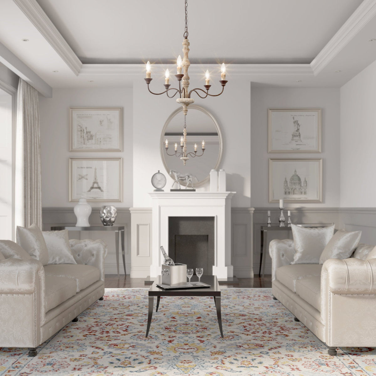 Andromeda 5-Light Chandelier - view 16
