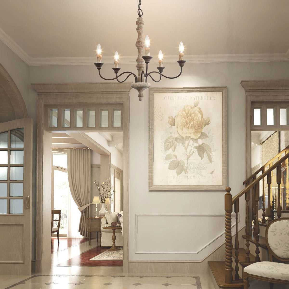 Andromeda 5-Light Chandelier - view 14